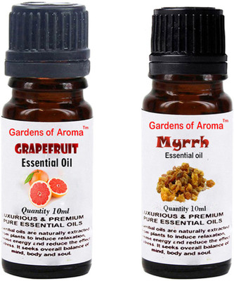 

Gardens Of Aroma Grapefruit Essential Oil And Myrrh Essential Oil(20 ml)