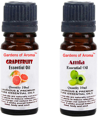 

Gardens Of Aroma Grapefruit Essential Oil And Amla Essential Oil(20 ml)
