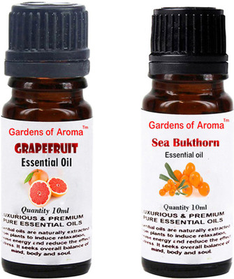

Gardens Of Aroma Grapefruit Essential Oil And Seabukthorn Essential Oil(20 ml)