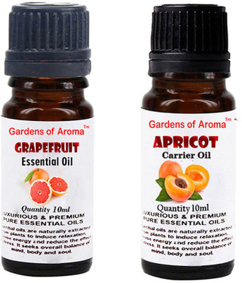 

Gardens Of Aroma Grapefruit Essential Oil And Apricot Carrier Oil(20 ml)
