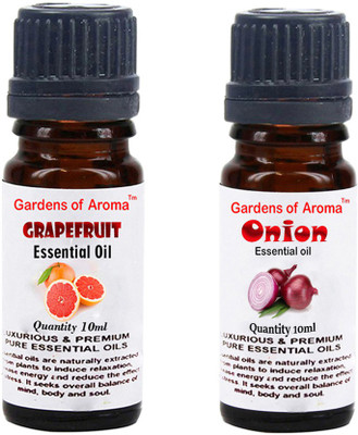 

Gardens Of Aroma Grapefruit Essential Oil And Onion Essential Oil(20 ml)