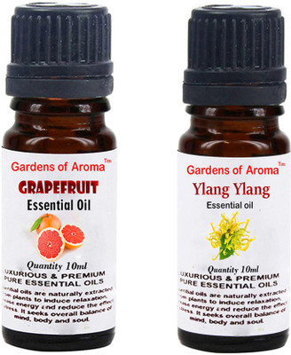 

Gardens Of Aroma Grapefruit Essential Oil And Ylang Ylang Essential Oil(20 ml)