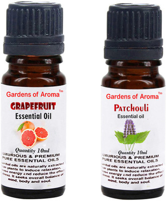 

Gardens Of Aroma Grapefruit Essential Oil And Patchouli Essential Oil(20 ml)