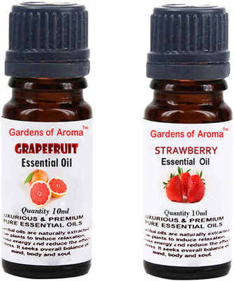 

Gardens Of Aroma Grapefruit Essential Oil And Strawberry Essential Oil(20 ml)