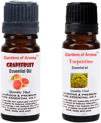 

Gardens Of Aroma Grapefruit Essential Oil And Turpentine Essential Oil(20 ml)