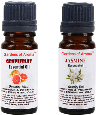 

Gardens Of Aroma Grapefruit Essential Oil And Jasmine Essential Oil(20 ml)