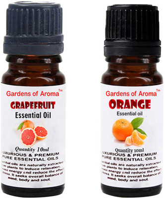 

Gardens Of Aroma Grapefruit Essential Oil And Orange Essential Oil(20 ml)