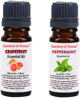 

Gardens Of Aroma Grapefruit Essential Oil And Peppermint Essential Oil(20 ml)