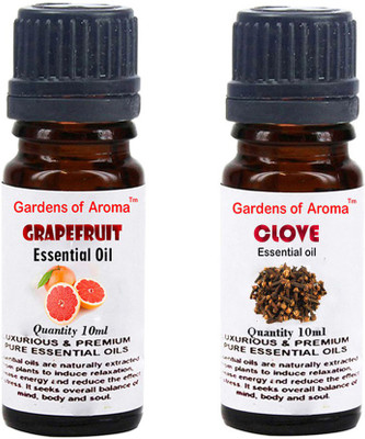 

Gardens Of Aroma Grapefruit Essential Oil And Clove Essential Oil(20 ml)