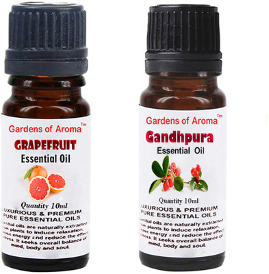 

Gardens Of Aroma Grapefruit Essential Oil And Gandhpura Essential Oil(20 ml)