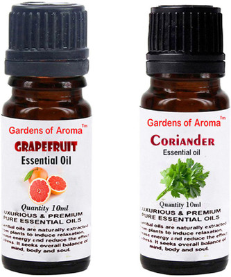 

Gardens Of Aroma Grapefruit Essential Oil And Coriander Essential Oil(20 ml)