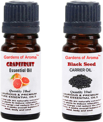 

Gardens Of Aroma Grapefruit Essential Oil And Black Seed carrier Oil(20 ml)