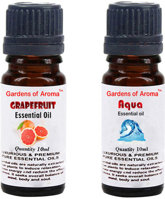 

Gardens Of Aroma Grapefruit Essential Oil And Aqua Essential Oil(20 ml)