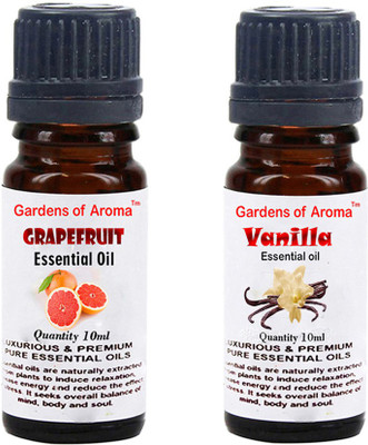 

Gardens Of Aroma Grapefruit Essential Oil And Vanilla Essential Oil(20 ml)