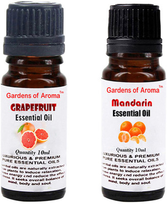 

Gardens Of Aroma Grapefruit Essential Oil And Mandarin Essential Oil(20 ml)