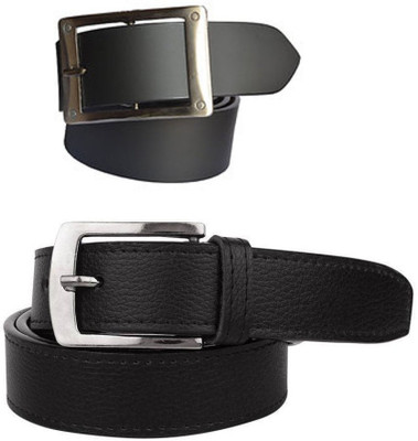 

JE Jagjeet Enterprises Men Casual, Formal, Party, Evening Black Genuine Leather Belt