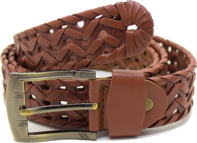 

Bageera Men & Women Casual, Party Brown Genuine Leather Belt, Tan