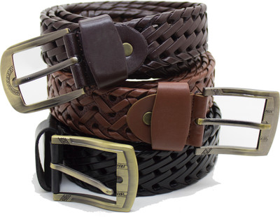 

Bageera Men & Women Multicolor Genuine Leather Belt