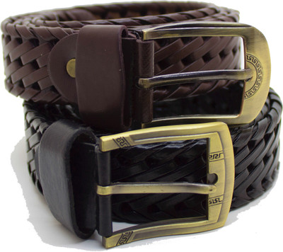 

Bageera Men & Women Black, Brown Genuine Leather Belt