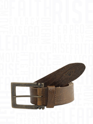 

Metronaut Men Brown Genuine Leather Belt