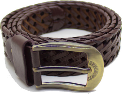 

Bageera Men & Women Casual, Party Brown Genuine Leather Belt