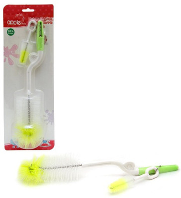 

Apple Baby BABY ROTARY FEEDING BOTTLE BRUSH- GREEN(Green)