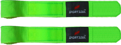 

SportSoul 108 Inches Stretchable (1 Pair) Lime Multicolor Boxing Hand Wrap(Multicolor, 108 inch), Green