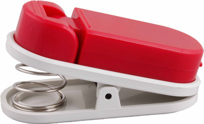 

ZesTale Book Light With Small Plastic Paper Clip(Set of 1, Red)