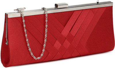 

Chemistry Casual Red Clutch