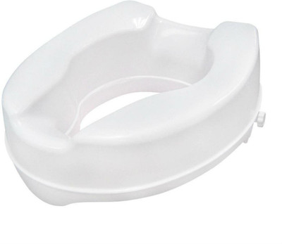 

Shrih Commode Raiser WHITE Commode Chair(White)