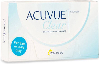 

Johnson & Johnson Acuvue Clear Monthly Contact Lens(-4.75 dioptres, Clear, Pack of 6)
