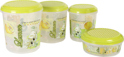 Polyset - 4000 ml, 7000 ml, 10000 ml, 5000 ml Plastic Grocery Container(Pack of 4, Multicolor)