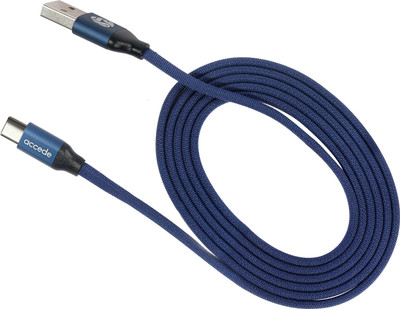 

Accede ACE0024 Power Cord(Compatible with TYPE C DEVICES, Blue)