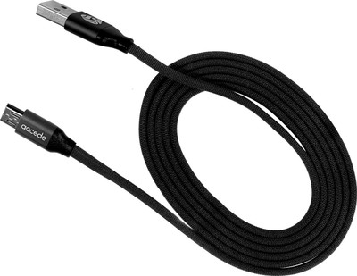 

Accede ace0022 Power Cord(Compatible with Android Phone, Tablet, Camera, Micro Charging Pin, Black)