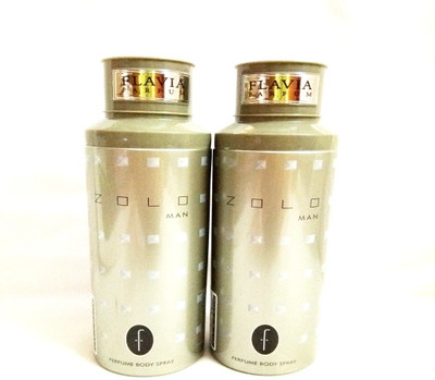 

Flavia ZOLO MAN Perfume Body Spray - For Men(400 ml, Pack of 2)