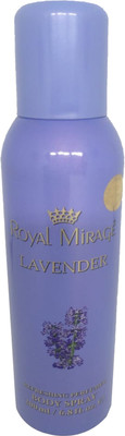 Royal Mirage Lavender Refreshing Perfumed Body Spray Body Spray - For Men & Women(200 ml) Flipkart