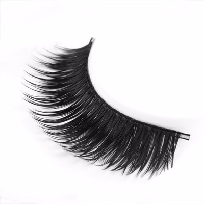 

SBE Smoky Soft Natural Black Thick Long False Eyelashes Extension Eye Makeup set- 5 Pairs(Pack of 5)