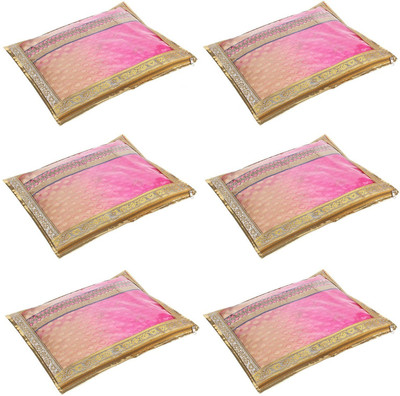 

BlushBees Transparent Saree Cover Bags, Pack of 6(Transparent)