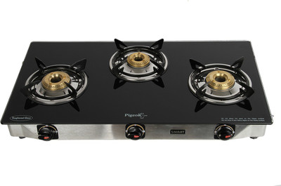 pigeon blackline 3 burner smart glasstop