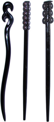 

RAKSH Combo of Multi Color Juda Sticks Bun Stick(Multicolor)