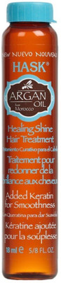 

Hask Argan Oil Healing Shine Treatment 18ml (Pack of 6) Hair Oil(18 ml)