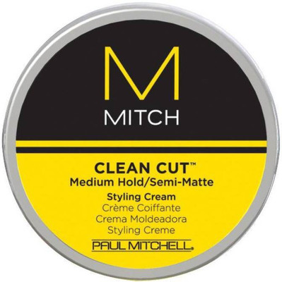 

Paul Mitchell Mitch Clean Cut Medium Hold/Semi-Matte Styling Cream for Men, 3 Ounce Cream(85 g)