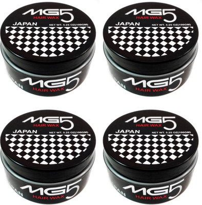 

MG5 Super Hold Hair Styler Hair Wax Pack of 4 -100 g Each NVL_HS_026 Wax(100 g)