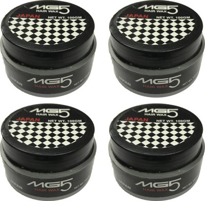 

MG5 Super Hold Hair Styler Hair Wax Pack of 4 -100 g Each NVL_HS_010 Wax(100 g)