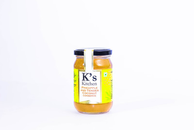 

K's Kitchen K's Pineapple & Tender Cocount Conseve 330g 330 g