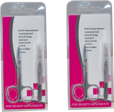 

ZEVORA Professional & Travel Manicure Set of 2 Stainless Steel(70 g, Set of 2)