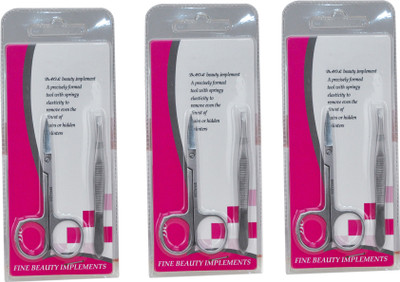 

Avmart Professional & Travel Manicure Set of 3 Stainless Steel(90 g, Set of 3)