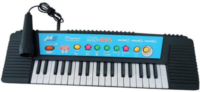

FLAME 37 Keys Electronic Keyboard With Microphone(Multicolor)