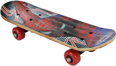 

Iris Wood-Composite Spiderman 5 inch x 16 inch Skateboard(Multicolor)