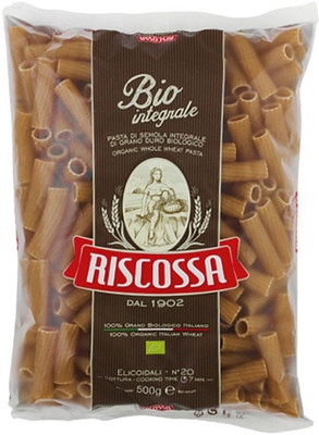 

Pastificio Riscossa Organic Elicoidali Whole Wheat Pasta Shell Pasta(500 g)